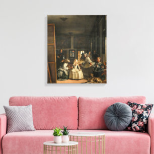 Las Meninas Diego Velá zquez Canvastryck