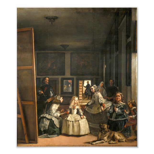 Las Meninas | Diego Velá zquez | Fototryck (Framsidan)