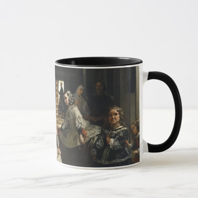 Las Meninas Diego Velázquez Fine Art Mugg (Höger)
