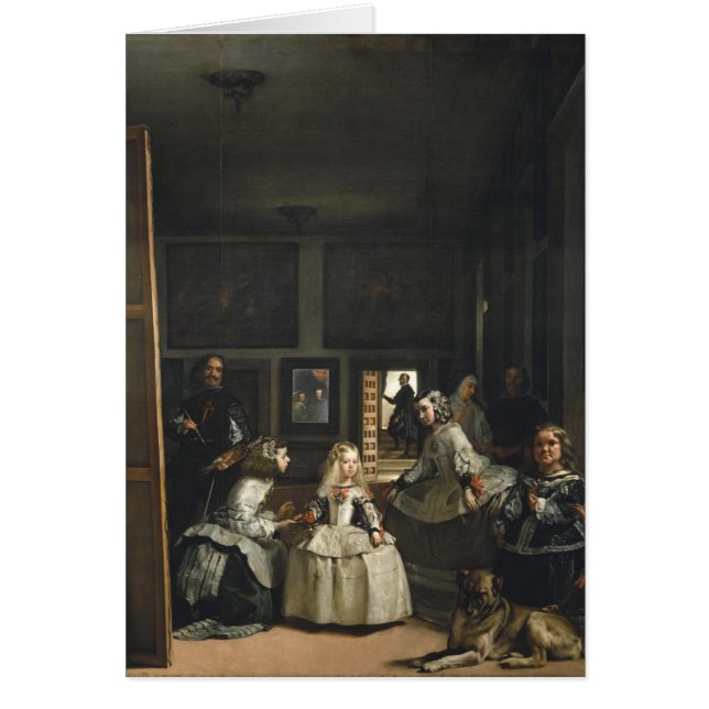 Las Meninas Diego Velázquez Fine Art OBS Kort (Framsidan)