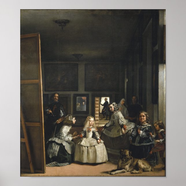 Las Meninas Diego Velázquez Fine Art Poster (Framsidan)