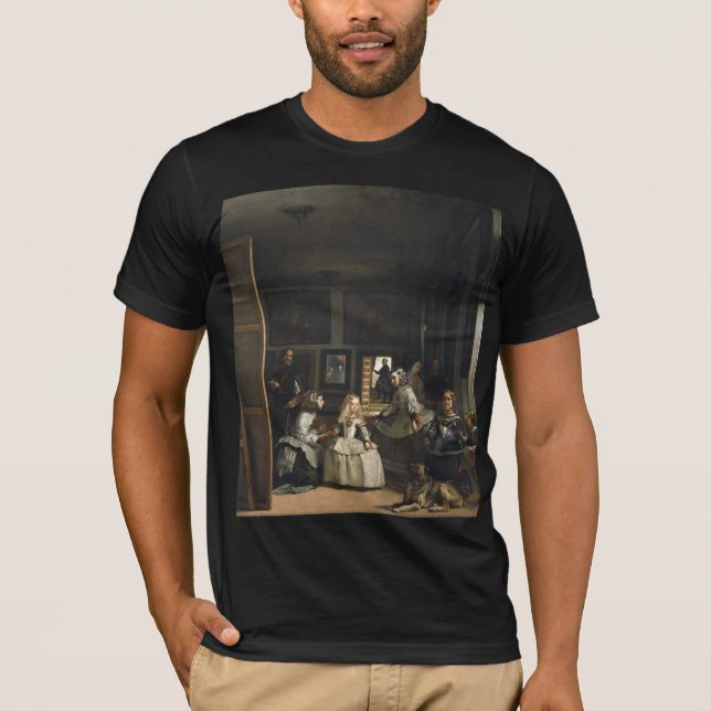 Las Meninas Diego Velázquez Fine Art Tee (Framsida)