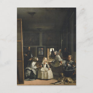 Las Meninas Diego Velázquez Fine Art Vykort