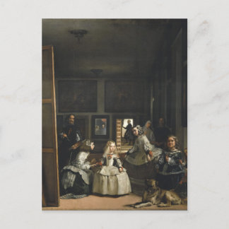 Las Meninas Diego Velázquez Fine Art Vykort