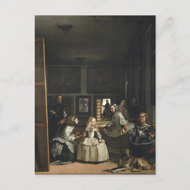 Las Meninas Diego Velázquez Fine Art Vykort (Framsida)