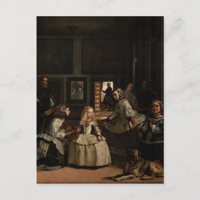 Las Meninas Diego Velázquez Fine Art Vykort (Framsida)