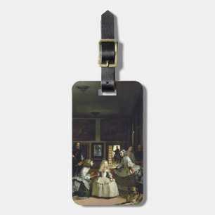 Las Meninas eller familjen av den Philip droppen, Bagagebricka