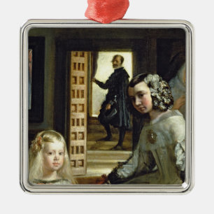 Las Meninas eller familjen av den Philip droppen, Julgransprydnad Metall