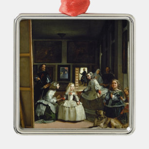 Las Meninas eller familjen av den Philip droppen, Julgransprydnad Metall