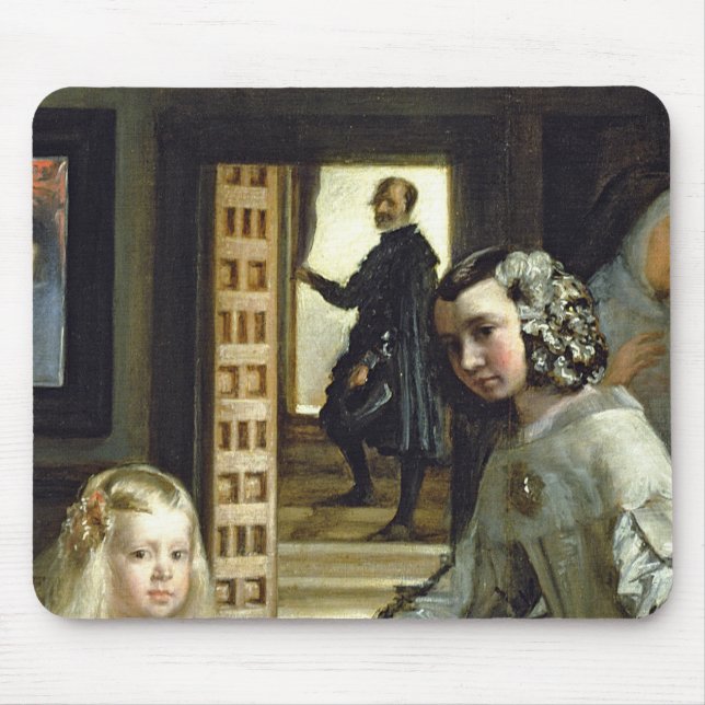 Las Meninas eller familjen av den Philip droppen, Musmatta (Framsidan)