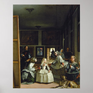 Las Meninas eller familjen av den Philip droppen, Poster