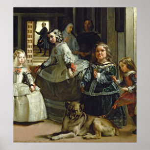 Las Meninas eller familjen av den Philip droppen, Poster