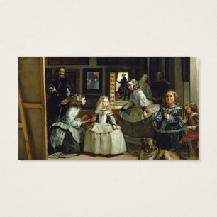 Las Meninas eller familjen av den Philip droppen, Visitkort
