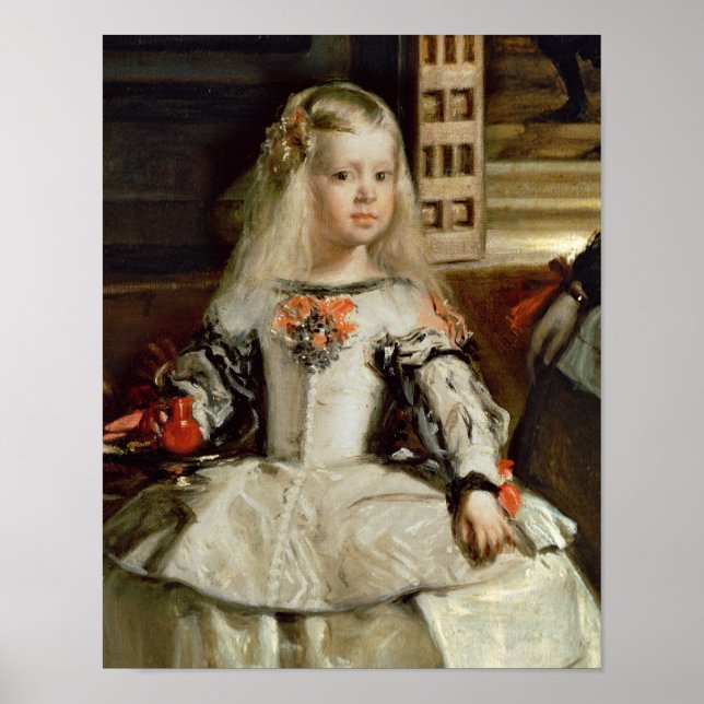 Las Meninas eller The Family of Philip IV, 1656 Poster (Framsidan)