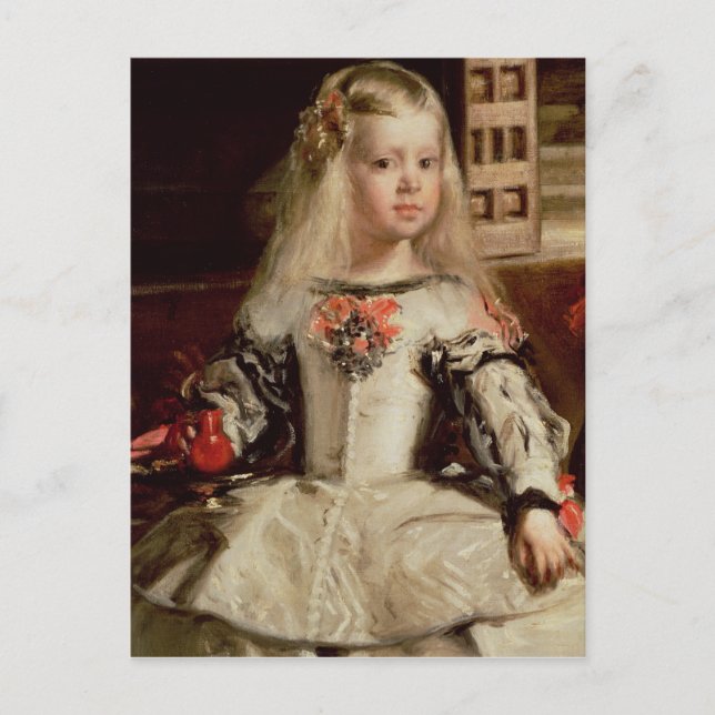 Las Meninas eller The Family of Philip IV, 1656 Vykort (Framsida)