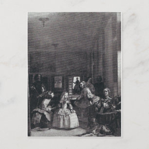 "Las Meninas." från Velazquez Vykort