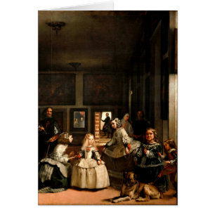 Las Meninas Hälsningskort