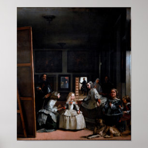 Las Meninas, Maid of honor, Diego Velazquez Poster