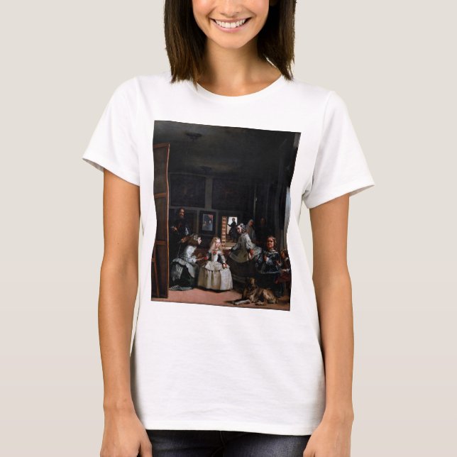 Las Meninas, Maid of honor, Diego Velazquez T Shirt (Framsida)