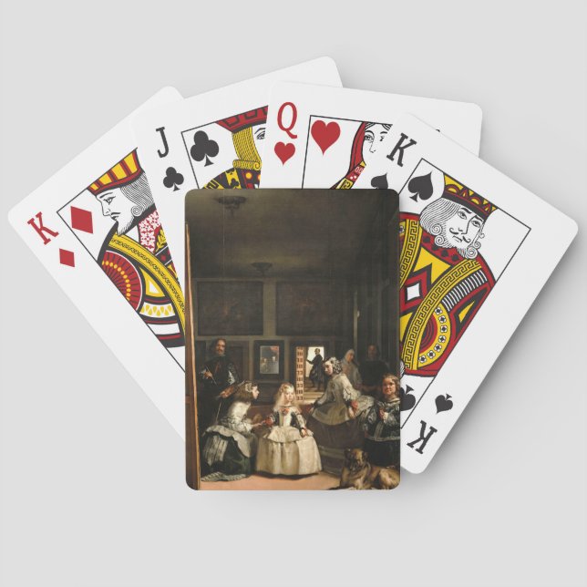 Las Meninas Spel Kort (Baksidan)