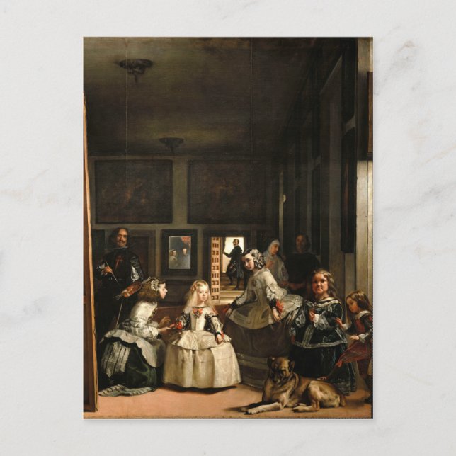 Las Meninas Vykort (Framsida)