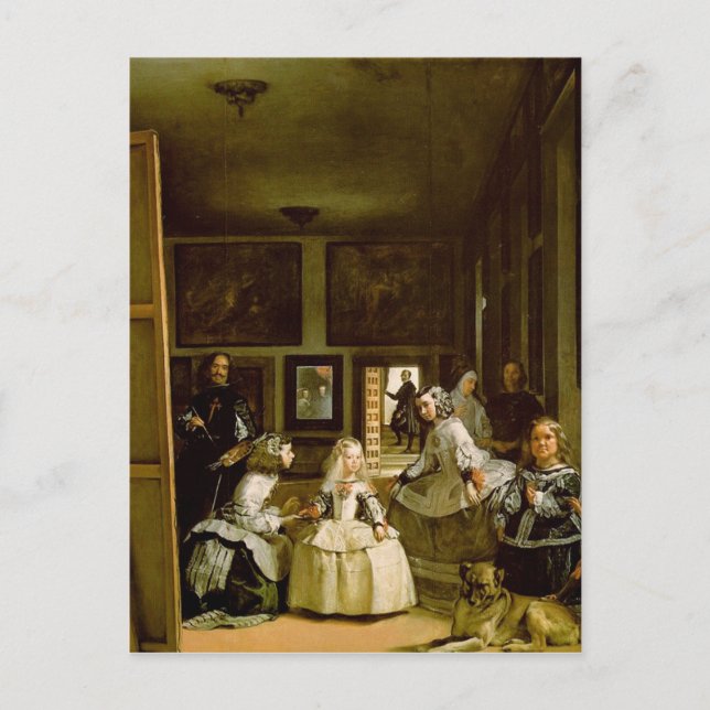 Las Meninas Vykort (Framsida)