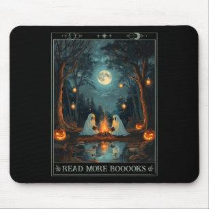 Läs mer Bokar Cute Spooky Ghost Reading Bok tar Musmatta