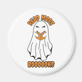 Läs mer Bokar Halloween Ghost-Orange Magnet