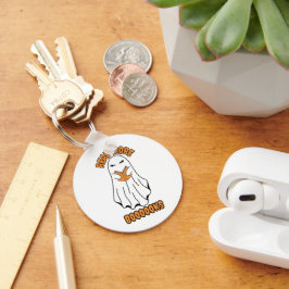 Läs mer Bokar Halloween Ghost-Orange Nyckelring