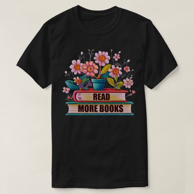 Läs mer Bokar T Shirt (Design framsida)