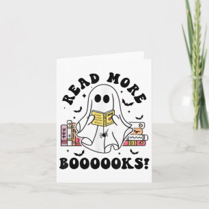 Läs mer Bokar-taloky Boo Bok Älskare Halloween L Kort