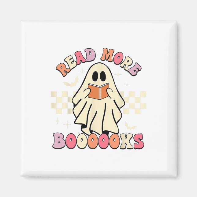 Läs mer Booooks Cute Ghost Läs mer Booooks H Magnet (Framsidan)