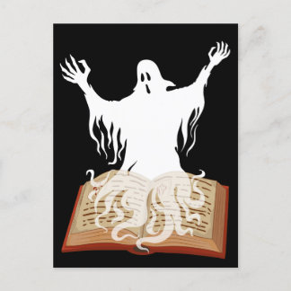 Läs mer Booooks Ghost Bok Halloween Vykort