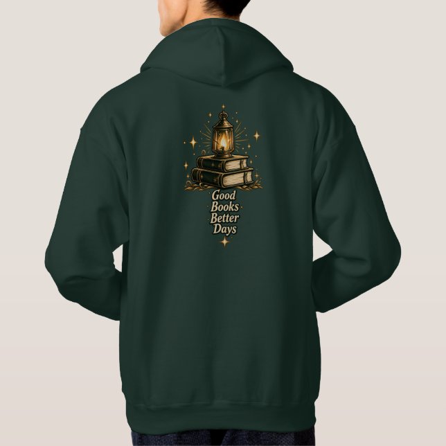 Läs mer dröm mer hoodie (Baksida)