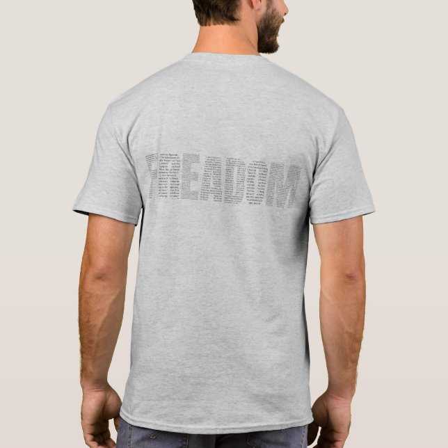Läs mer förbjudna böcker-hoodie t shirt (Baksida)