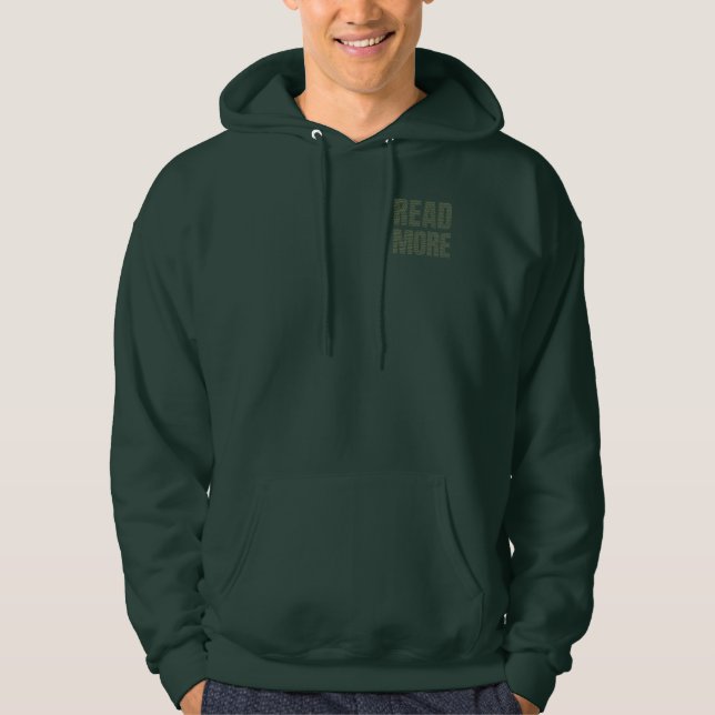 Läs mer hoodie (Framsida)