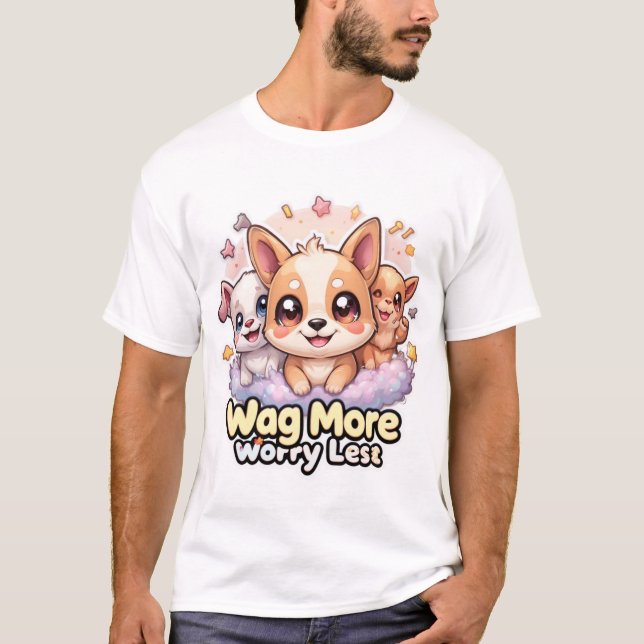 Läs mer om Djurälskare med mindre Hund för cute T Shirt (Framsida)
