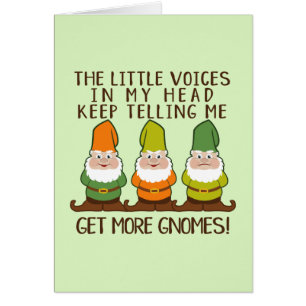 Läs mer om Gnomes Pun-hälsningskort Hälsningskort
