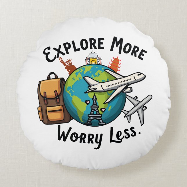 Läs mer om hur du lever rund kudde (Framsidan)