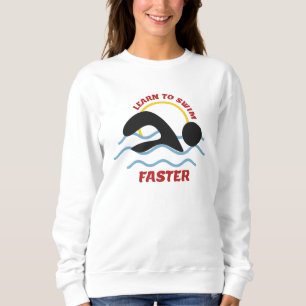 Läs mer om snabbare Simma - Coola Swimmers design T Shirt