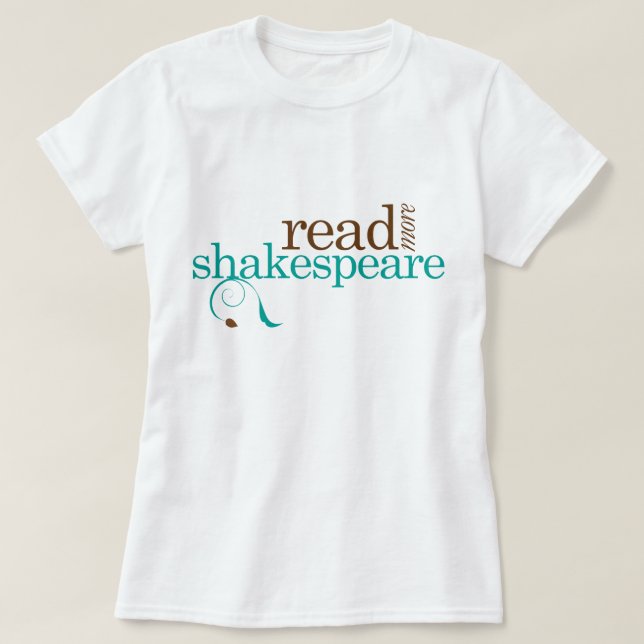 Läs mer Shakespeare T-shirt (Design framsida)