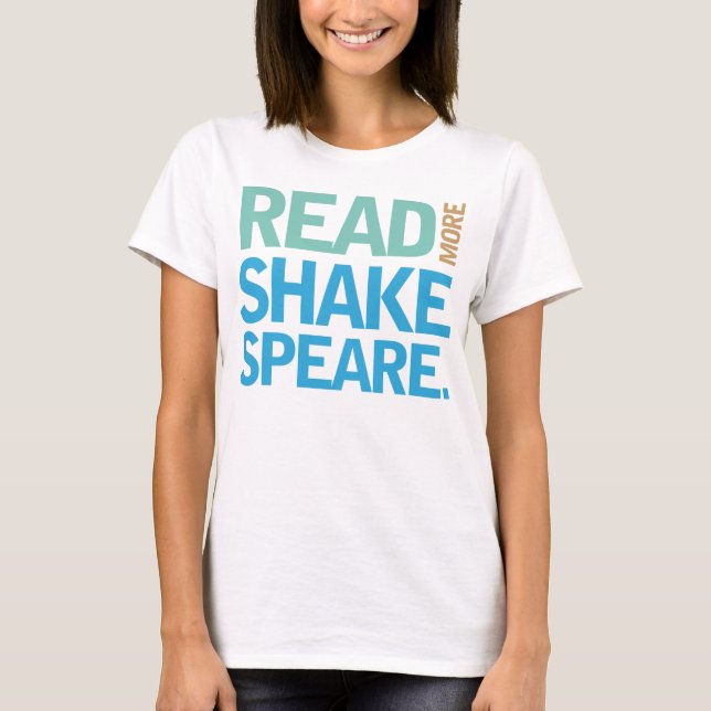 Läs mer Shakespeare Tee (Framsida)