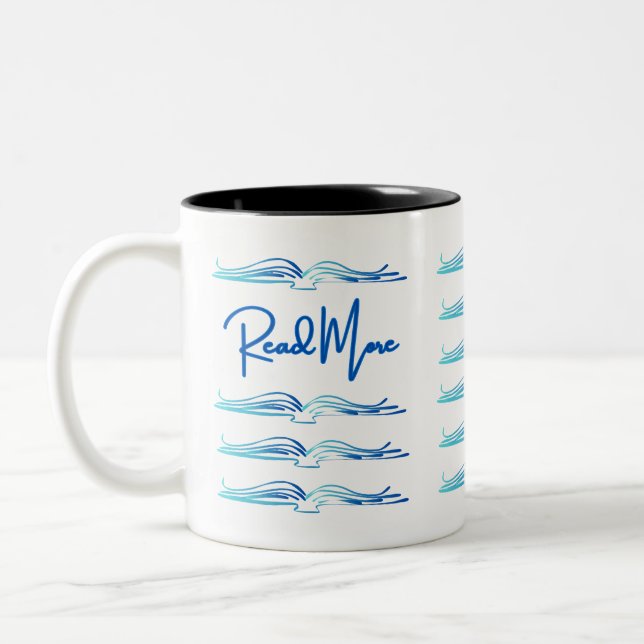 Läs Mer Två-Tonad Mugg (Vänster)