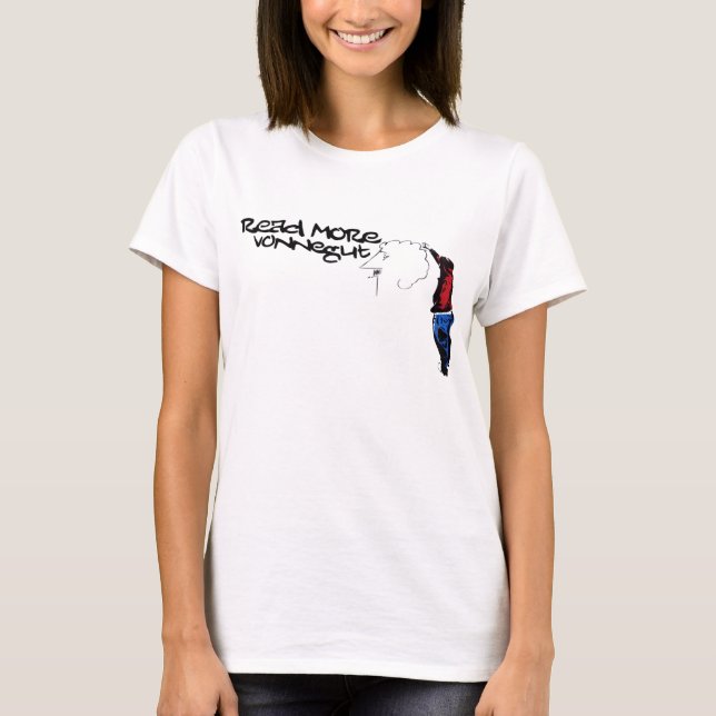 Läs mer Vonnegut 2,0 T-shirt (Framsida)