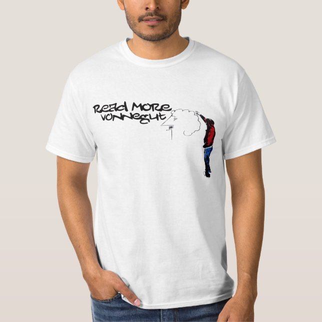 Läs mer Vonnegut 2,0 Tee Shirt (Framsida)