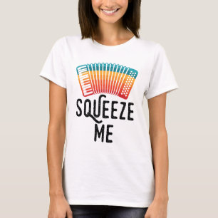 Lås mig Accordion Player Accordionist Retro T Shirt