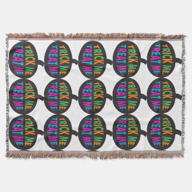 Lås mig behandla mig med flera Färg Mysfilt (Framsidan)