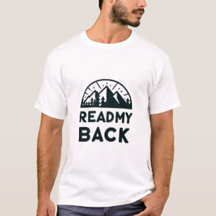 Läs min bak - fet berg Äventyr Tee