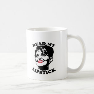 Läs min läppstift kaffemugg