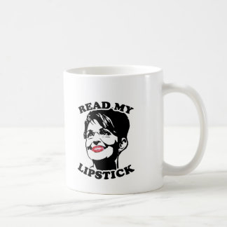Läs min läppstift kaffemugg